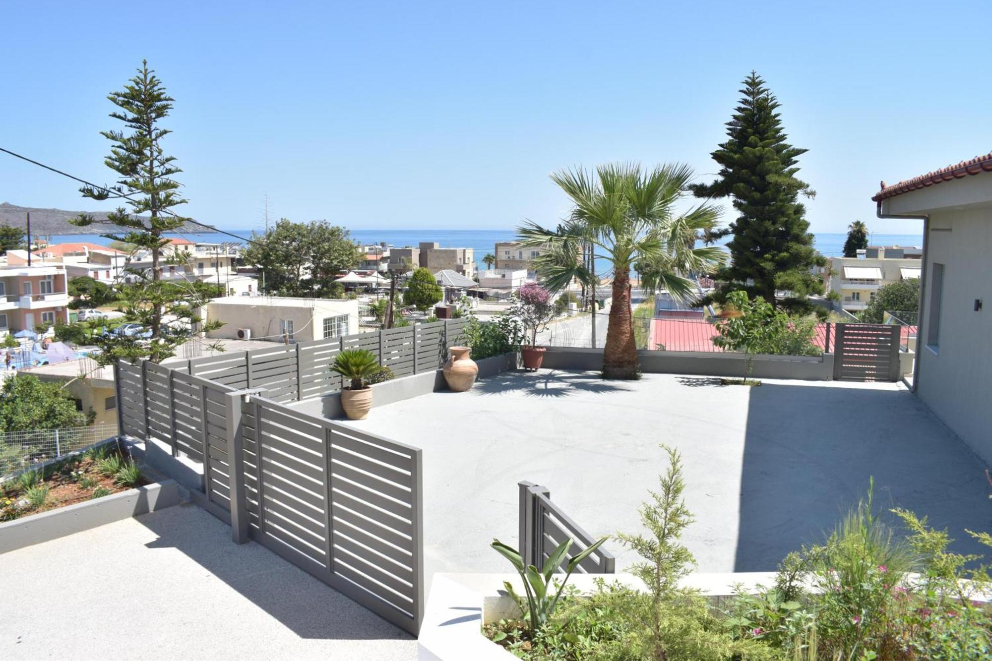 Romantic Corner Maisonette Houses Stalos Exterior photo