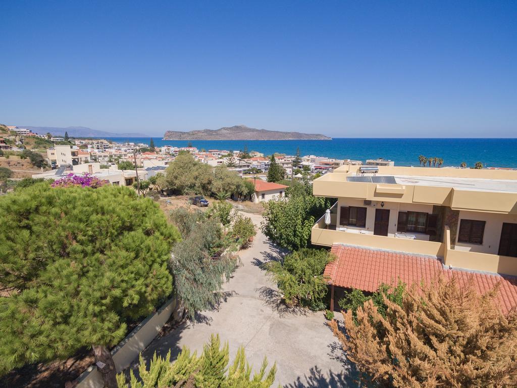 Romantic Corner Maisonette Houses Stalos Exterior photo