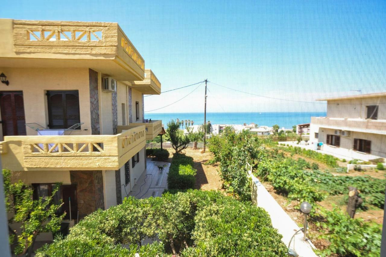 Romantic Corner Maisonette Houses Stalos Exterior photo